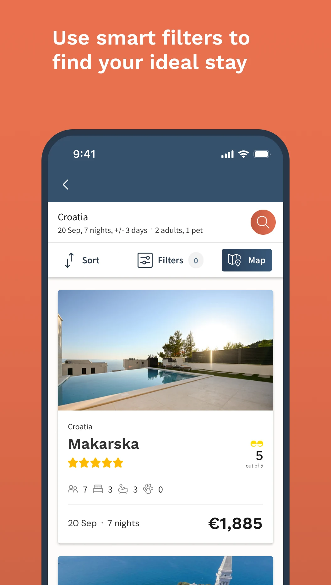 NOVASOL: Vacation Rentals screenshot